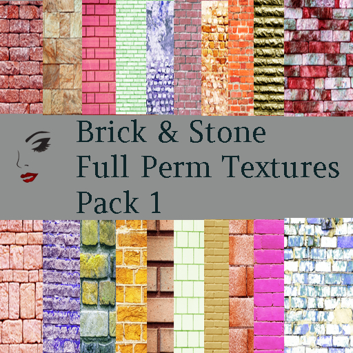 YGTL - BRICK & STONE FULL PERM TEXTURE PACK 1