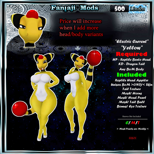 fantaji. BoM - Electric Current : Yellow