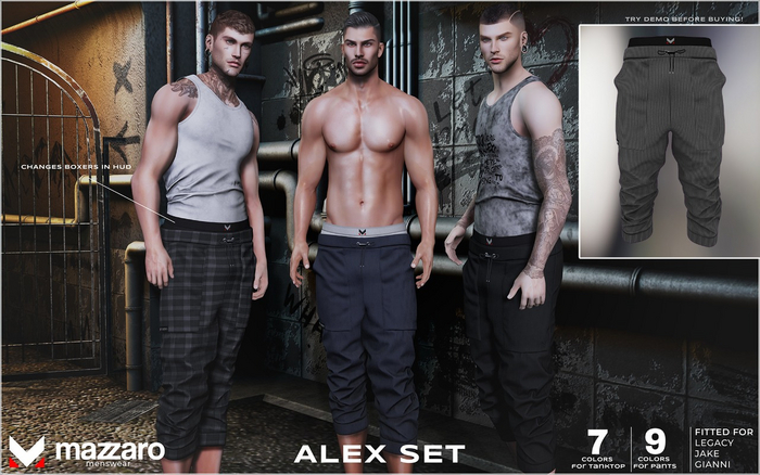 [Mazzaro] Alex Pants - 07 (packed)