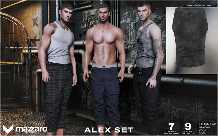 [Mazzaro] Alex Tanktop - 07 (packed)