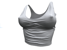 Gothberry - Tank Top White Classic