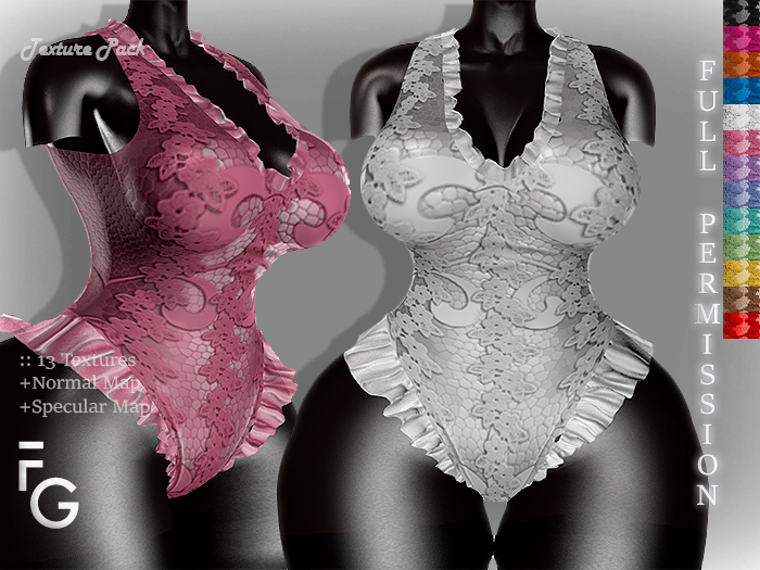 .Fragile. PACK I- 13 Textures for Shine BODY URSULA