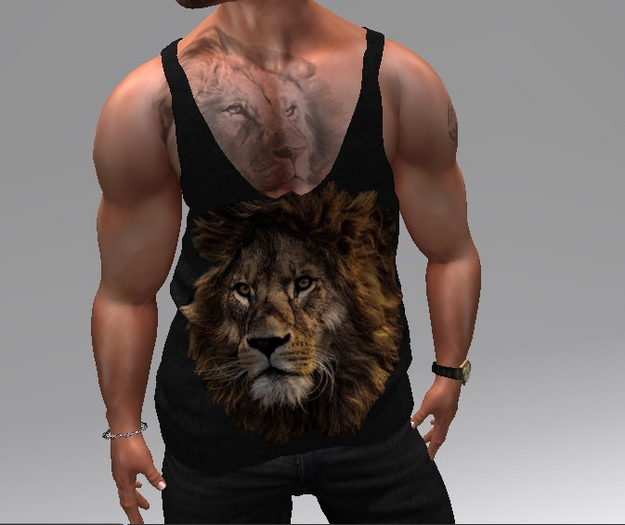 AG - Tank Top Lion Color Signature