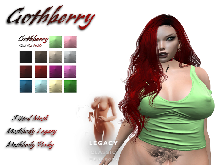 Gothberry - Tank Top FatPack