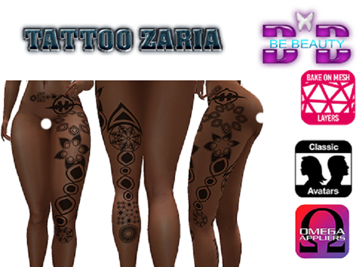 Be Beauty- TATTOO ZARIA