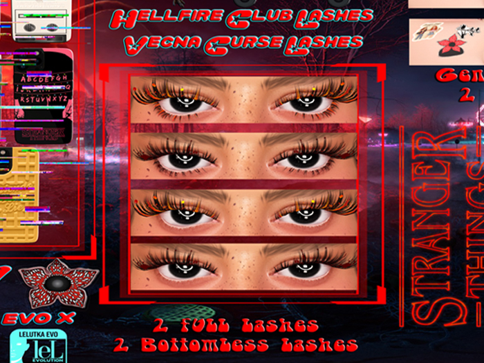 Fae X Shiloh-Strange Lashes & Stickers Collection