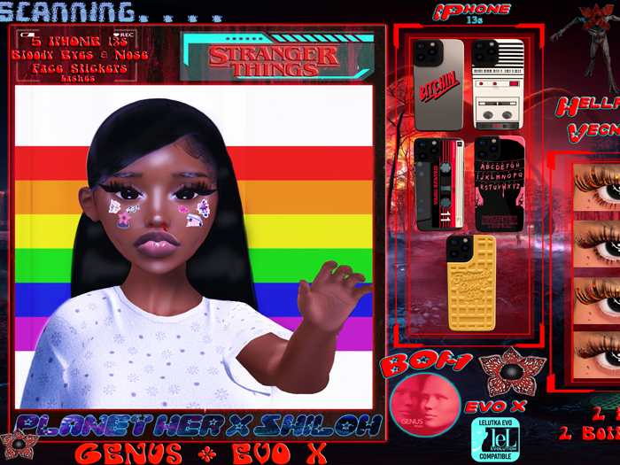 Fae X Shiloh-Stranger Things Full Collection