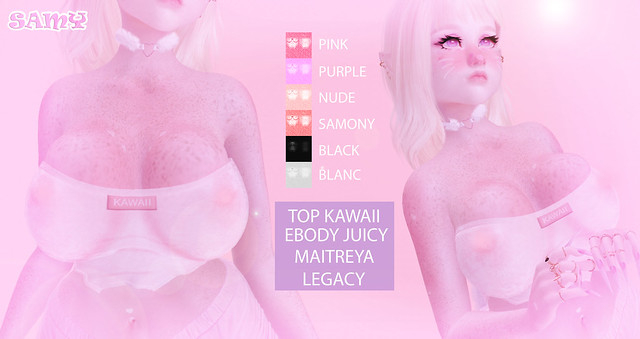 [SAMY] KAWAII TOP JUICY/LEGACY/MAITREYA FATPACK
