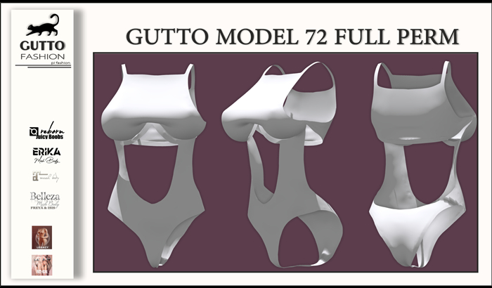 !GUTTO! MODEL 72 FULL PERM