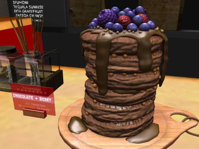 *KOPI* Pancake_chocolate and Berry
