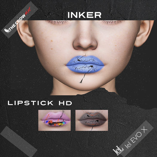 T H E C R O W - Inker lipstick HD Fatpack lel EvoX(unpack)