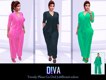 Trendy Plisse Co-Ord
