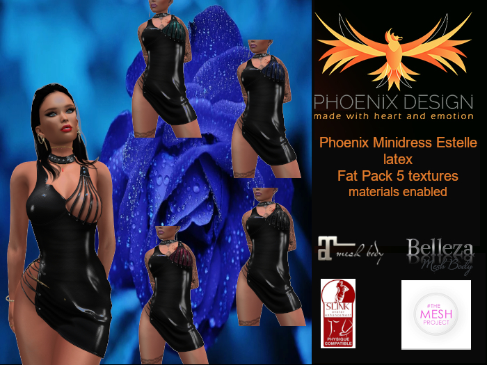 Phoenix Minidress Estelle Latex