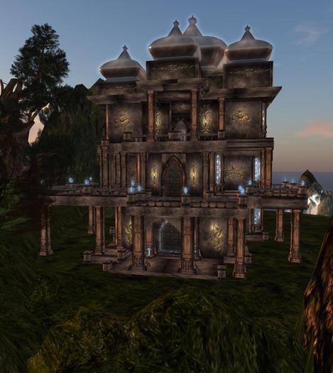 Big elven castle 600 prims copy and mod