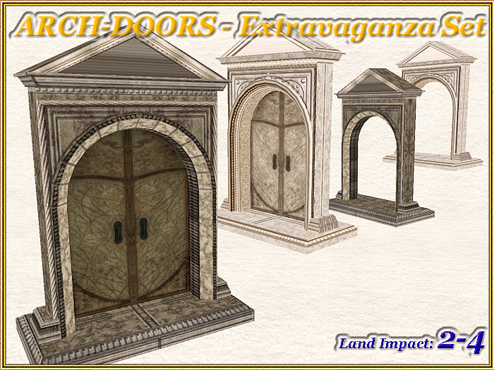 ARCH-DOORS - Extravaganza Set (4 LI) (Full perm)