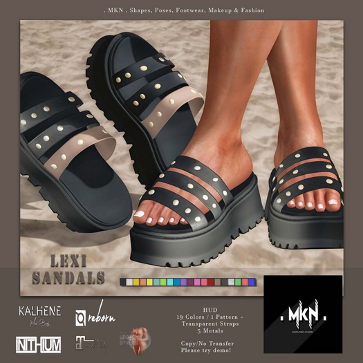 . MKN . Lexi Sandals 