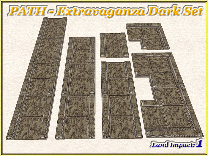 PATH - Extravaganza Dark Set (1 LI) (Full perm)