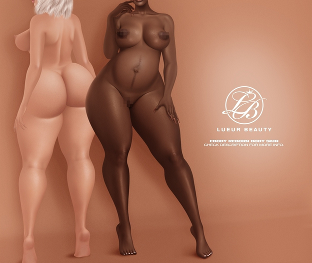 LUEUR - REBORN - Skin Base - FATPACK