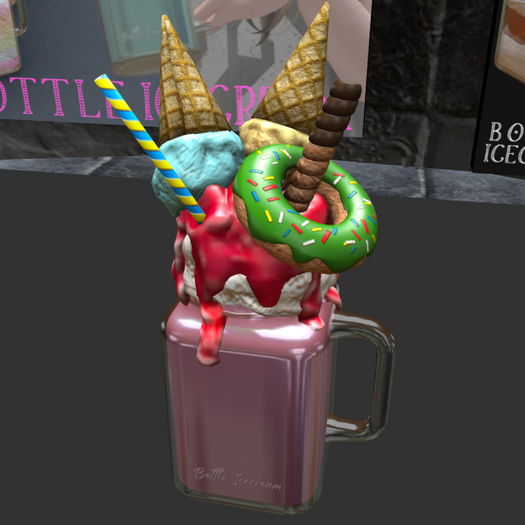 *KOPI* Bottle icecream_donuts&Cone