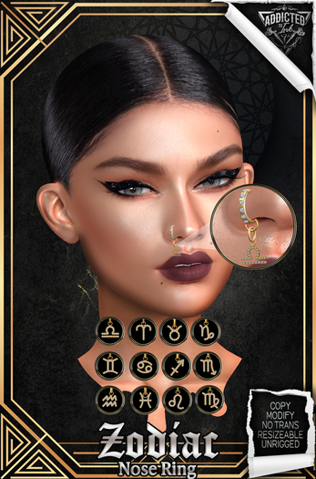 [ATI] Zodiac Nose Rings...