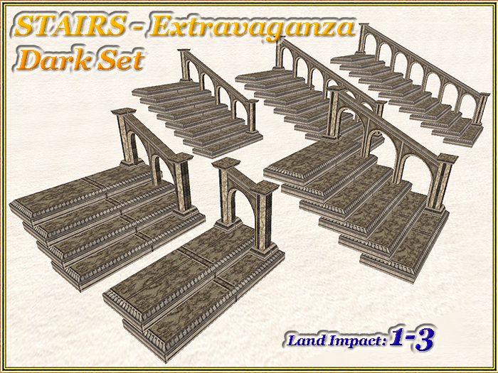 STAIRS - Extravaganza Dark Set (1-3 LI) (Full perm)