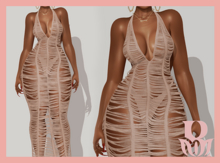 Rosary. Savannah . Dress Tan