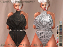 *Cami*Fullperm textures*4549 **ABSEN** F-1207 *Pack2
