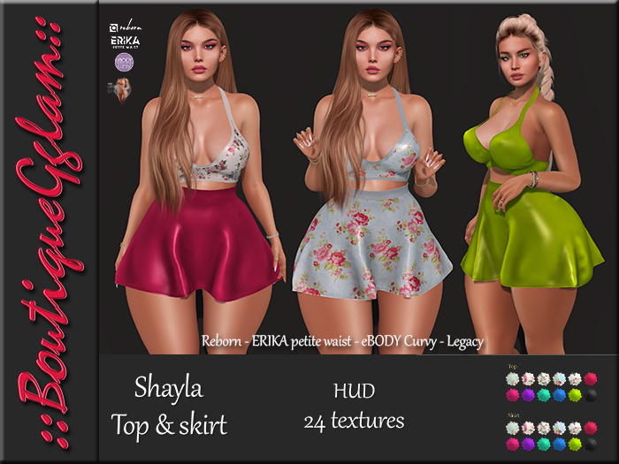 ::BG:: Shayla - Top & skirt