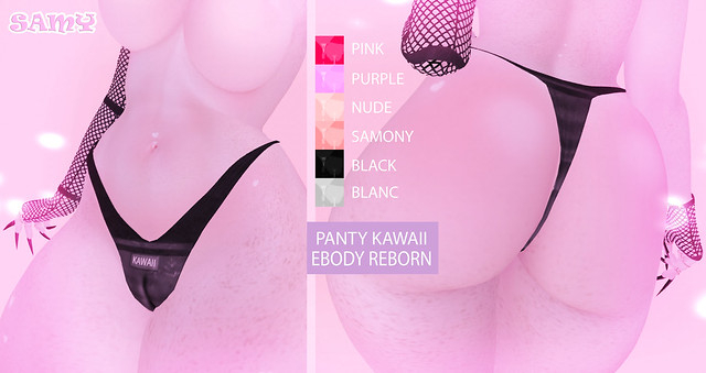 [SAMY] KAWAII PANTY EBODY REBORN FATPACK