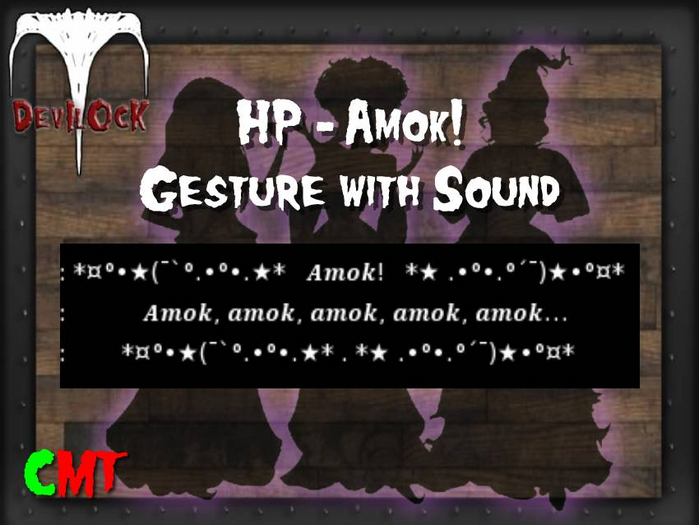 DEVILOCK - HP - Amok! (ADD TO UNPACK)