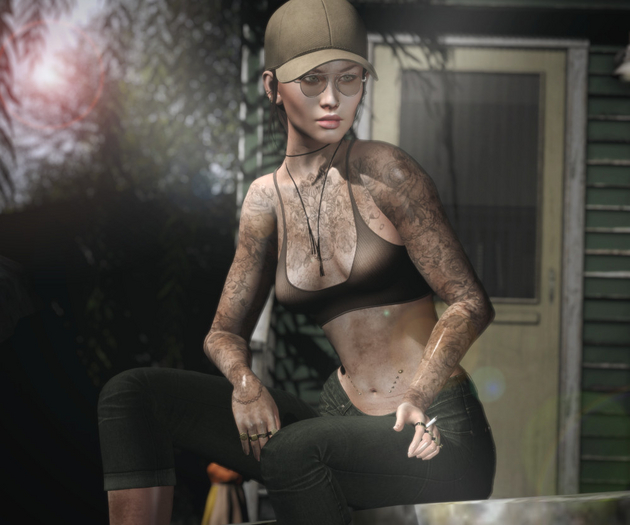 ..::MH::.. Woman At Work I - Static Sitting Pose