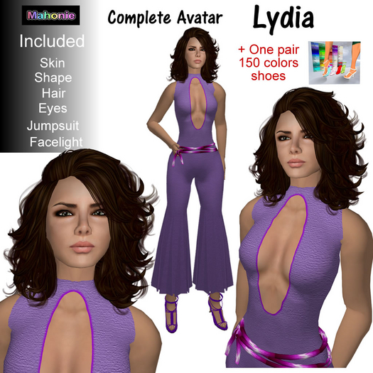 Complete Avatar Lydia (Mahonie Shop)