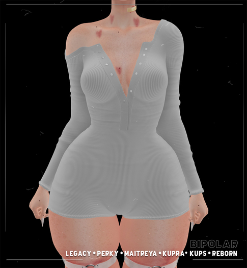 Bipolar - Amina Body - White