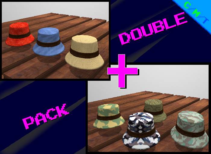<Furby69c> Bucket Hat Pack - Camouflage