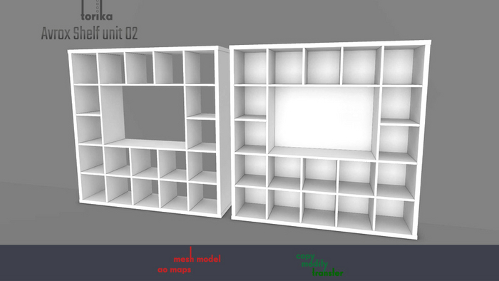 Torika Avrox Shelf unit 02