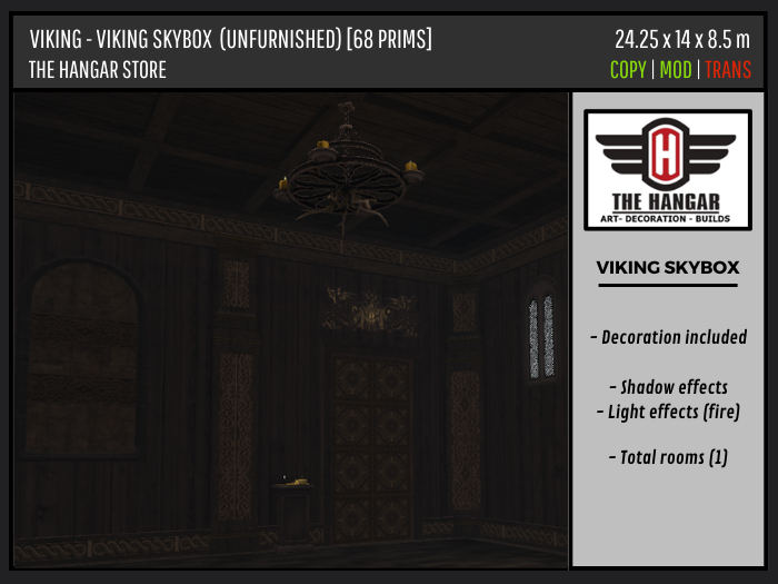 VIKING SKYBOX [68 PRIMS]