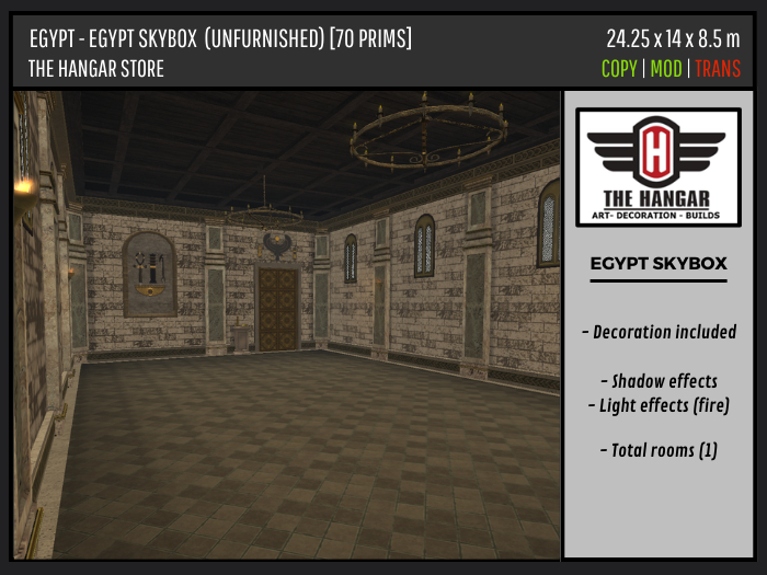 EGYPT SKYBOX [70 PRIMS]