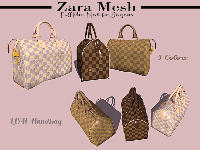 ZM - Clothes - LVH Handbag - FULL PERM MESH
