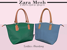 ZM - Clothes - Leather Handbag - FULL PERM MESH