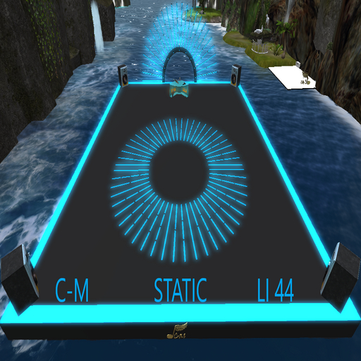 Speaking Rope Second Life Marketplace - BOXED RAYS Plat BLUE 8 static -C/M-dj-speak ...