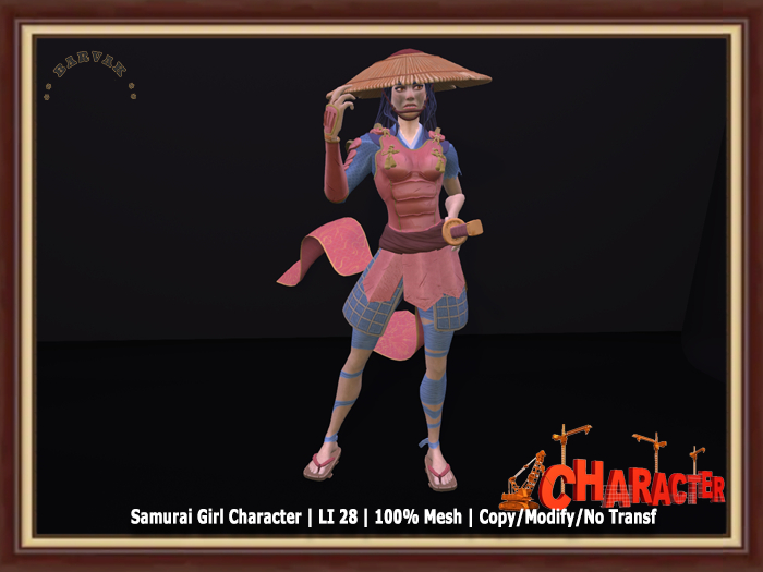 GreenTech Samurai Girl