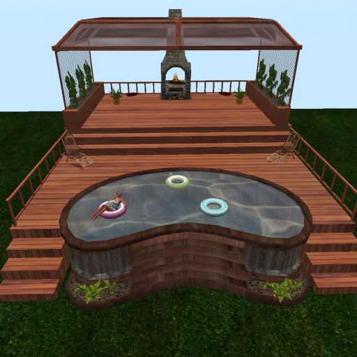 Outdoor Patio and Pool 