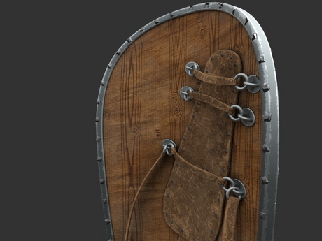 Second Life Marketplace - .::QUTWORLD Medieval Triangular Shield::.FP
