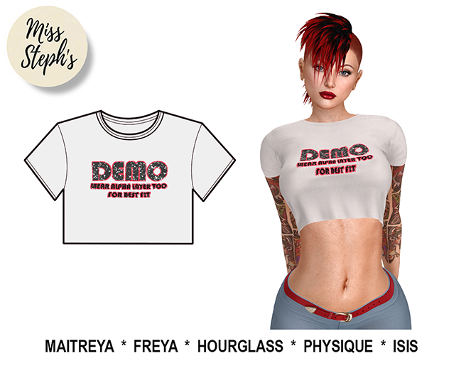 Cropped T-Shirt - DEMO
