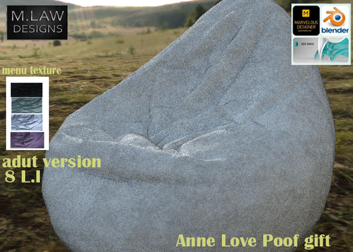 .:M.LAW:. Anne Love Poof gift