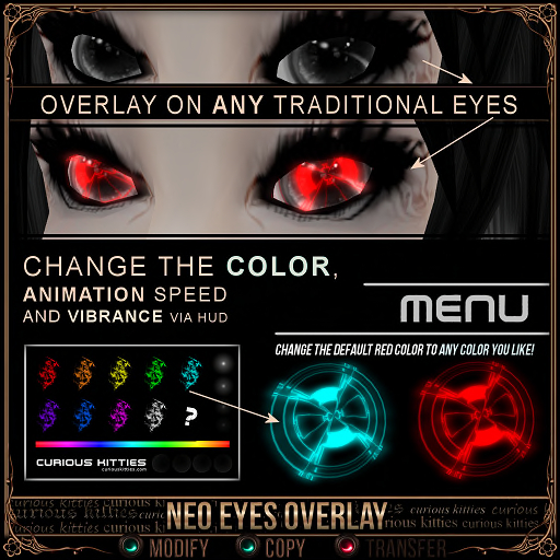 *C:K* Neo Eyes Overlay - Menu