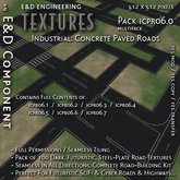 [ICPR06.0] 100 Dark Steel-Plate Futuristic Highway Cyberpunk Road Street Freeway City Urban Textures by E&D ENGINEERING