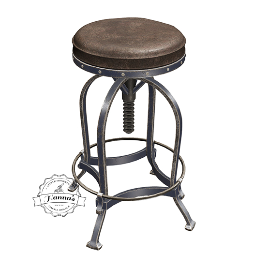 .02 [ kunst ] - Vintage posing stool RARE
