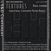 [ICPR06.1] 20 Futuristic Intersection and T-Junction Highway Road Street Freeway City Urban Textures by E&D ENGINEERING