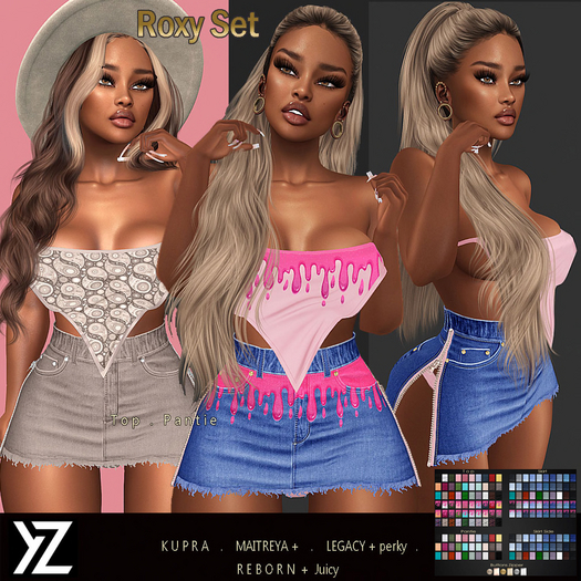 .:-->> YELIZ <<--:.  *ROXY Set* - HUD -